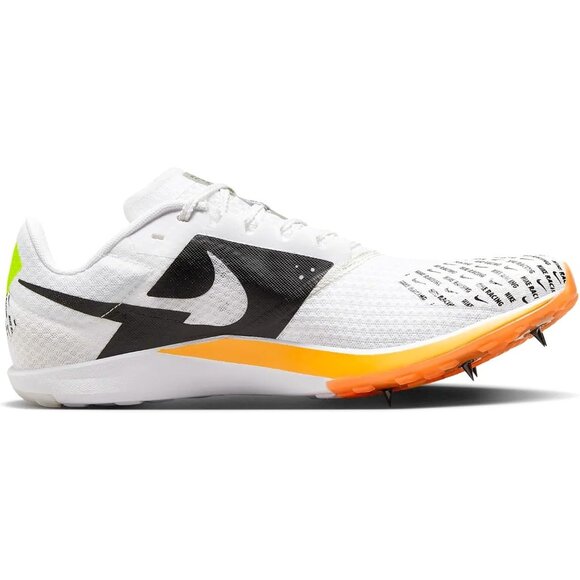 Nike Mens Zoom Rival XC Track Spikes Cleats DX7999-100 White Orange Size 11.5 - Picture 3 of 8